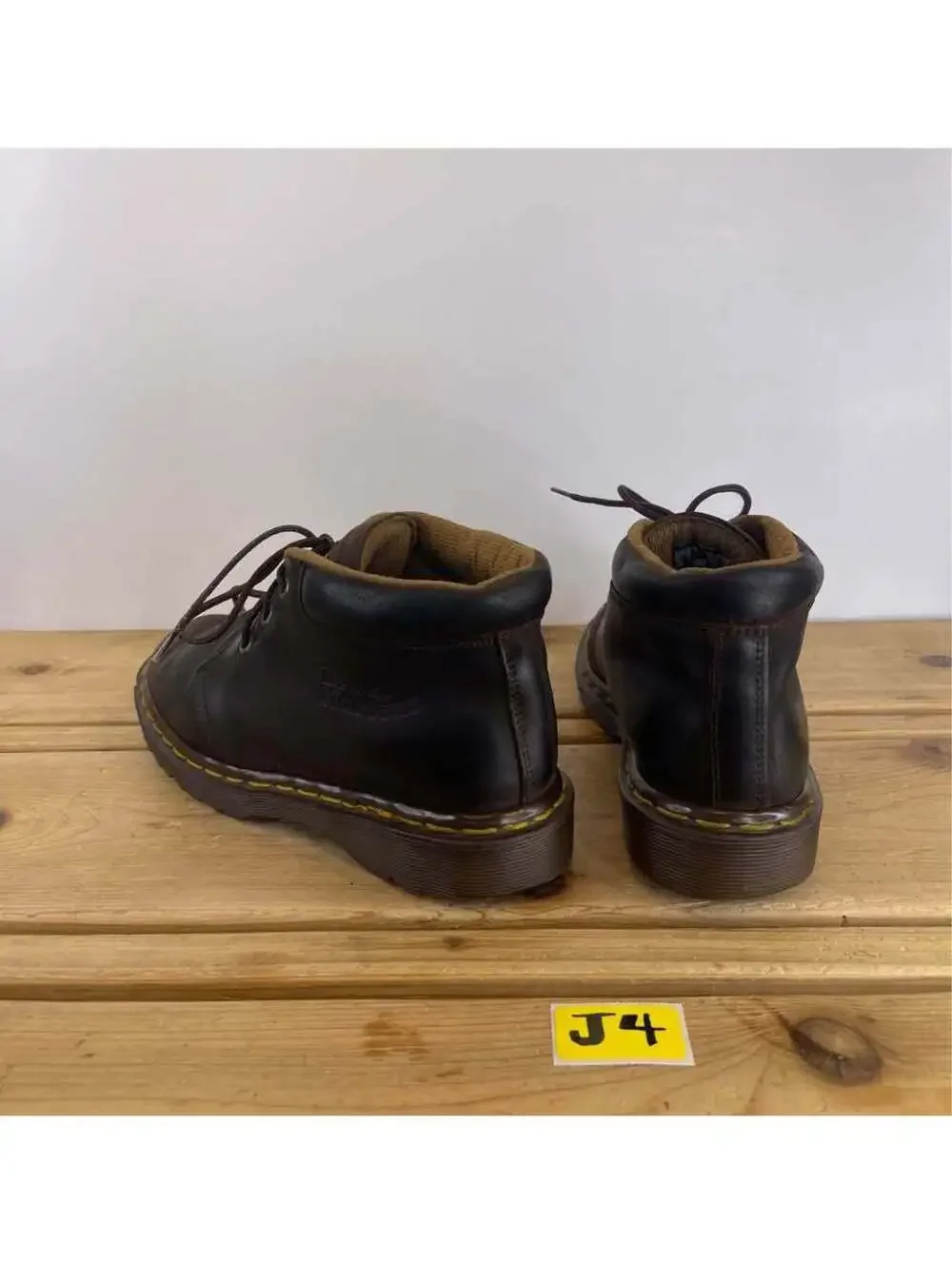 Vintage Dr. Martens 8957 Made in England Brown Leather Chukka Boots UK 6 US W8